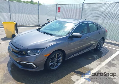 2021 Honda Civic Ex из США, поврежденный, VIN 19XFC1F3XME009794